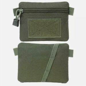 Waterproof Mini Wallet Tactical EDC Gear Coin Purse Key Card Holder Pocket Bags